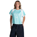 Seattle Kraken Women's Mesh Raglan Top - Light Blue view 1