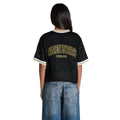 Vegas Golden Knights Women's Lace Fashion Top - Black view 2