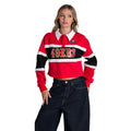 San Francisco 49ers Women's Cropped Polo - Multi view 1