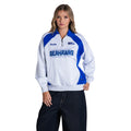 Seattle Seahawks Women's Quarter-Zip Polo - Heather Grey view 1