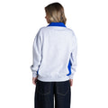 Seattle Seahawks Women's Quarter-Zip Polo - Heather Grey view 3