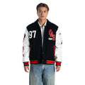 Carolina Hurricanes Unisex Varsity Jacket - Black/White view 1