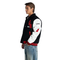 Carolina Hurricanes Unisex Varsity Jacket - Black/White view 4