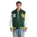 Green Bay Packers Unisex Varsity Jacket - Dark Green view 2