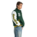 Green Bay Packers Unisex Varsity Jacket - Dark Green view 3