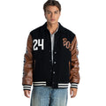 Boston Bruins Unisex Varsity Jacket - Black view 1