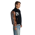 Boston Bruins Unisex Varsity Jacket - Black view 3