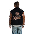 Boston Bruins Unisex Varsity Jacket - Black view 4