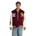 Washington Commanders Unisex Varsity Jacket - Maroon view 2