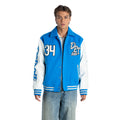 Detroit Lions Unisex Varsity Jacket - Blue view 1