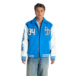 Detroit Lions Unisex Varsity Jacket - Blue