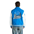 Detroit Lions Unisex Varsity Jacket - Blue view 4