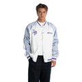 Minnesota Vikings Unisex Satin Bomber Jacket - White view 1