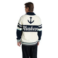 tle Kraken Women's Jacquard Rolled-Collar Sweater - Cream view 3