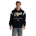 Vegas Golden Knights Unisex Corduroy Hoodie - Black view 1