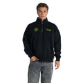 Seattle Storm Unisex Quarter-Zip Fleece - Black view 3