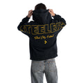 Pittsburgh Steelers Unisex Twill Patched Hoodie - Black view 4