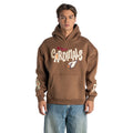 Arizona Cardinals Unisex Washed Pullover Hoodie - Brown view 1