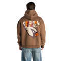 Arizona Cardinals Unisex Washed Pullover Hoodie - Brown view 4