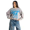 Detroit Lions Women's Oversized Graphic Long Sleeve Tee - Grey view 1