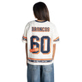 Denver Broncos Women's Boyfriend Tee - Vintage White view 2