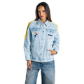 Pittsburgh Steelers Rhinestone Denim Jacket - Denim view 1
