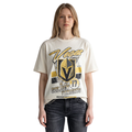 Vegas Golden Knights Unisex Band Tee - Vintage White view 2