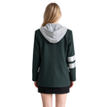 Ohio State Buckeyes Women's Hooded Blazer - Black view 2