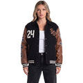 Boston Bruins Unisex Varsity Jacket - Black view 2