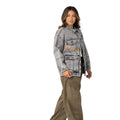 Phoenix Suns Women’s Oversized Denim Jacket – Grey Denim view 2