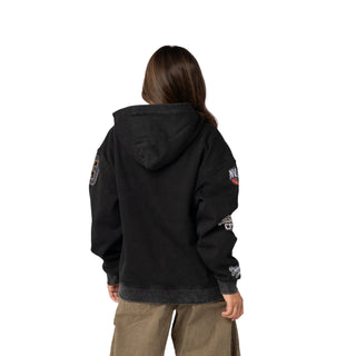 New Orleans Pelicans Unisex Logo Sleeve Full Zip Hoodie - Black