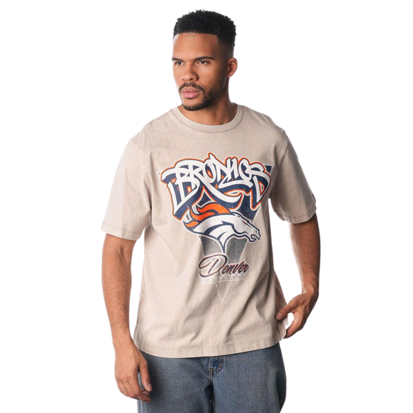 Denver Broncos Band Tee - Cream