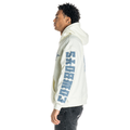 Dallas Cowboys Unisex Denim Patched Hoodie - Vintage White view 3
