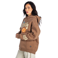 Miami Dolphins Unisex Washed Pullover Hoodie - Brown view 3