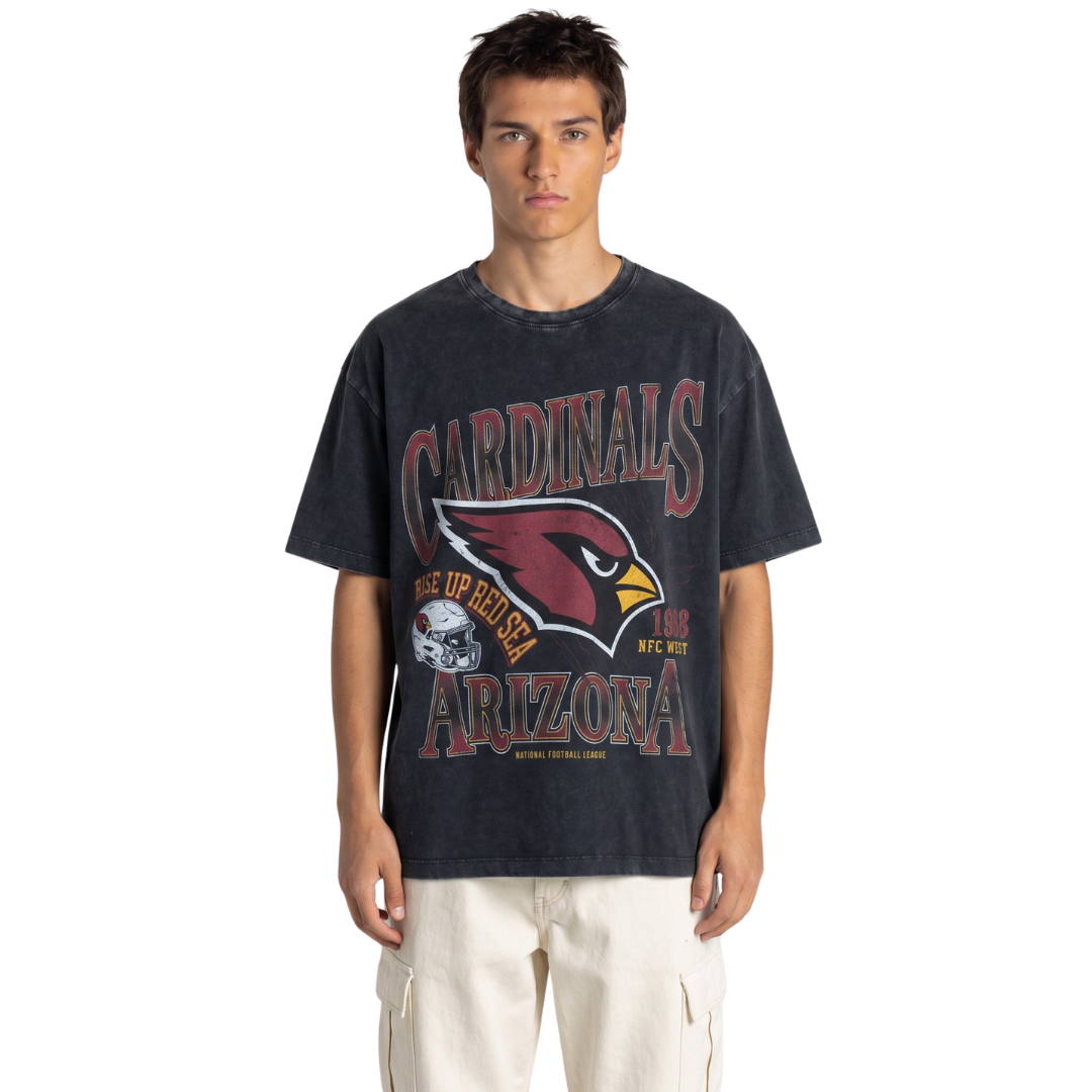 Arizona Cardinals Unisex Streetwear Graphic Tee - Black