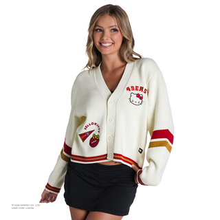 San Francisco 49ers Hello Kitty® Cardigan - Cream
