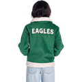 Philadelphia Eagles Women's Sherpa Full-Zip Jacket - Green view 2