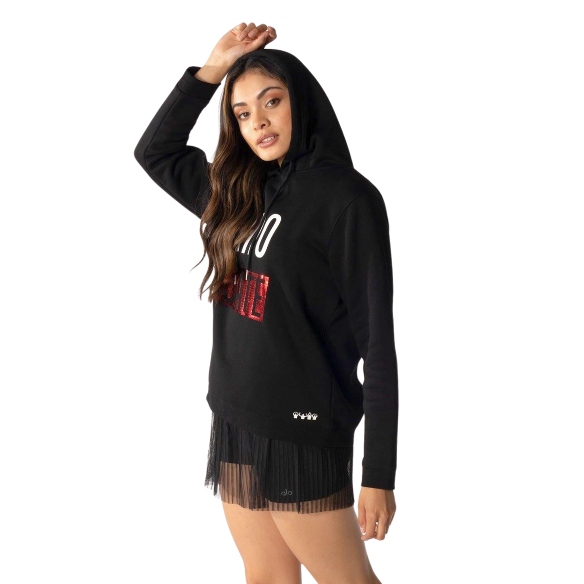 Ohio State Buckeyes Sequin Die Cut Hoodie
