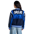 Dallas Cowboys Unisex Fringe Varsity Jacket - Navy view 2