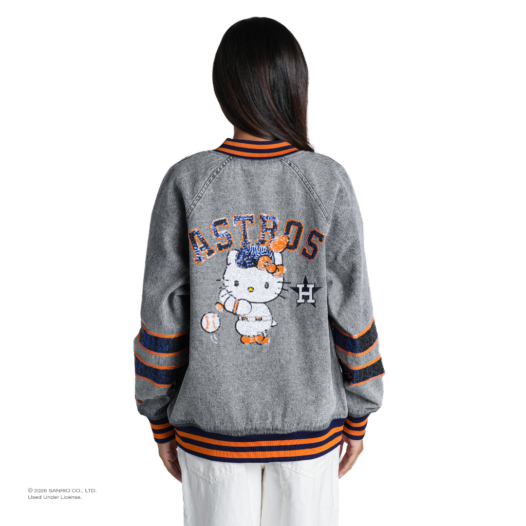 Houston Astros Hello Kitty® Denim Jacket - Denim