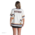 Houston Astros Hello Kitty® Drop Shoulder Tee - Vintage White view 2