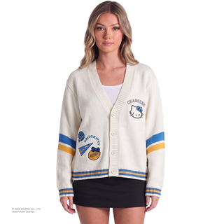 Los Angeles Chargers Hello Kitty® Cardigan - Cream