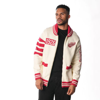 Detroit Red Wings Jacquard Sweater - Cream