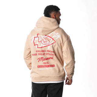 Kansas City Chiefs Great State Hoodie - Cream