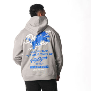 Detroit Lions Great State Hoodie - Cream