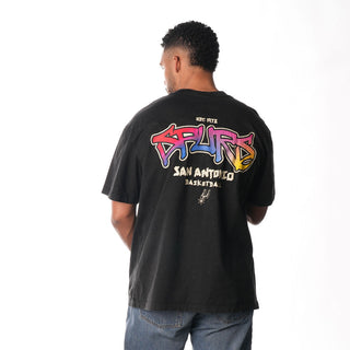 San Antonio Spurs Streetwear F&B Tee - Black
