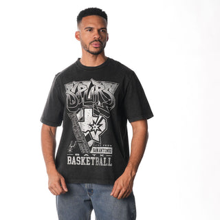 SAN ANTONIO SPURS LIVE FROM BAND TEE - BLACK