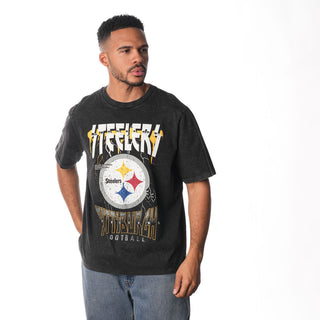 Pittsburgh Steelers Unisex Band Tee - Black