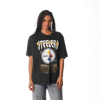 Pittsburgh Steelers Unisex Band Tee - Black