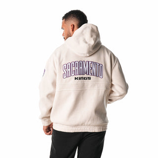 Sacramento Kings Corduroy Hoodie - Cream